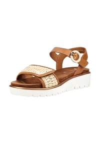 ara® - Leder Sandalen - Cognac