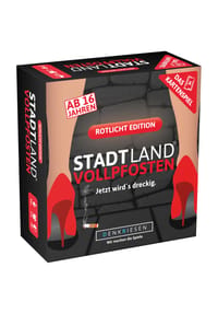 DENKRIESEN - Stadt Land Vollpfosten, Rotlicht Edition - 