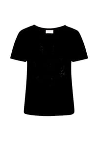 BETTY BARCLAY - Casual-Shirt mit V-Ausschnitt - Schwarz
