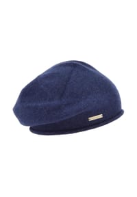 SEEBERGER - Cashmere Baske  mit Rollkante 17702-0 - 11 ANTHRA