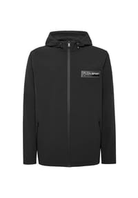 PLEIN SPORT - Sweatjacke mit Kapuze - black