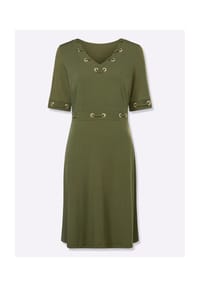 heine - Jersey-Kleid - oliv