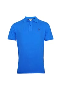 U.S. POLO ASSN. - Poloshirt Basic Kurzarmshirt - blau