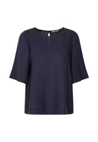seidensticker - Shirtbluse Schwarze Rose - blau (0018)