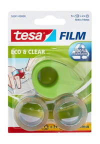 tesa® - Klebefilm-Set "Eco & Clear", 2x10m - 