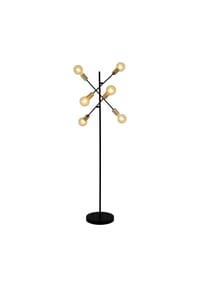 näve Leuchten - Stehleuchte "Modo" h: 150cm - schwarz