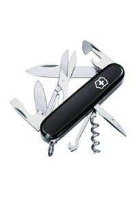 VICTORINOX - Offiziersmesser Climber - SCHWARZ/SILBER
