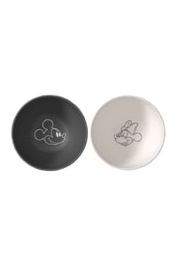 Villeroy & Boch Müslischale, 2-teilig Manufacture Rock - Mickey Mouse - MANUFACTURE – MICKEY MOUSE - schwarz