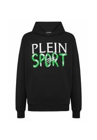 PLEIN SPORT - Hoodie - black