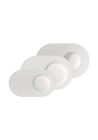 Villeroy & Boch Teller-Set Manufacture Ice 18er Set weiß - MANUFACTURE ICE - weiß