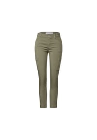 STREET ONE STUDIO - Cargo-Hose, Beintaschen, für Damen - 16513 TREKKING GR