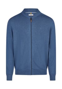 Redmond - Strickjacke Basic - Dunkelgrau