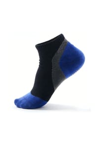 MUNADUNA - Kompressions-Yoga-Socken – rutschfeste 3D-PVC-Noppen Yoga-Socken,Frottee-Polsterung,Anti-Rutsch - black
