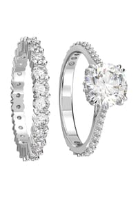 SWAROVSKI CONSTELLA - Damen Ring-Set "5647662" - silber