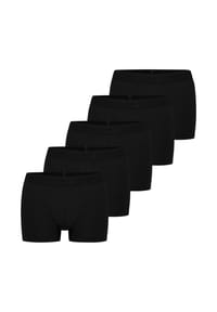 mey - Retro Short / Pant 5er Pack Comfort Cotton - Schwarz