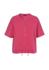 VIA APPIA -DUE- - Sweatjacke, Tunnelzug, für Damen - 560 APFELGRÜN