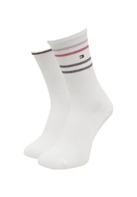 TOMMY HILFIGER - Socken, 2er-Pack, für Damen - 001 OFF WHITE