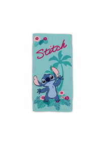 Disney - Disney Lilo & Stitch Strandhandtuch – Weiches Polyester-Badetuch - Blau 140x70cm