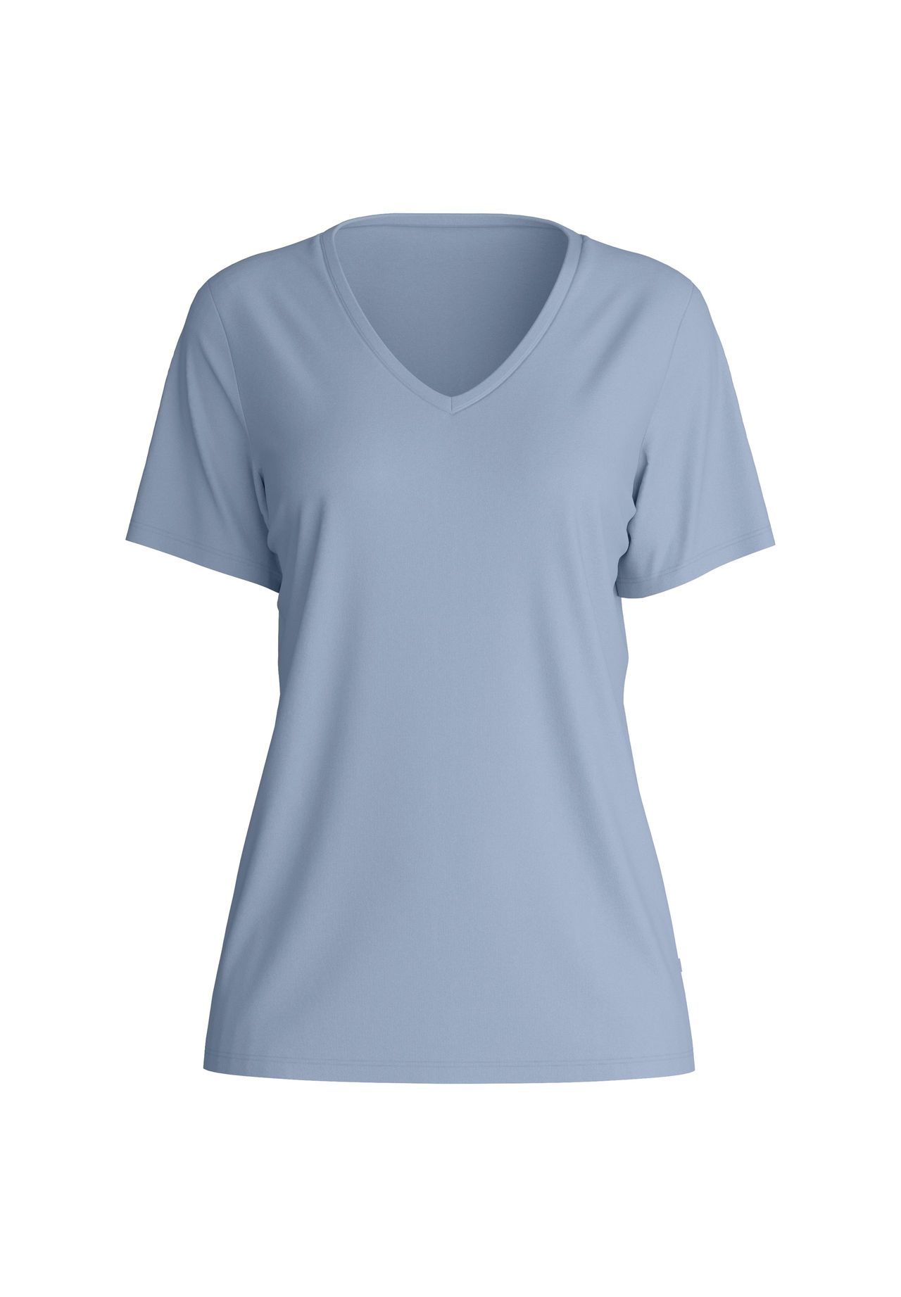 Calida Damen Kurzarm-Shirt Favourites Blau M