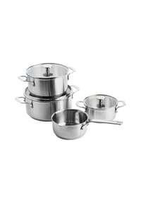KitchenAid - Topf-Set Stainless Steel (CC003575-001) - silber