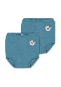 normani® - 2er Pack Baby Merino Windelhose Tokoroa - Anthrazit