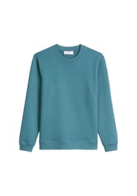 Marc O'Polo DENIM - Herren Sweatshirt - Crew Neck, Regular Fit, Baumwolle, Logo - Beige (Frosty Sand)