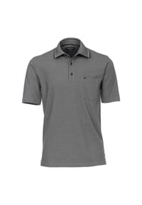 CASAMODA - Herren Polo-Shirt uni - Dunkelblau