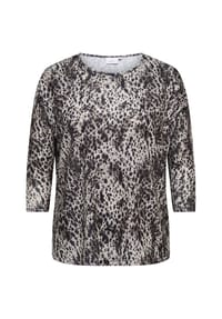 ONLY CARMAKOMA - Shirt, 3/4-Arm, für Damen - 177911018 BLACK/T