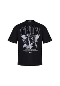 TRUE PRODIGY - Oversize-Shirt Yuki F - Schwarz