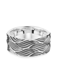 caї - Ring 925/- Sterling Silber ohne Stein - weiß