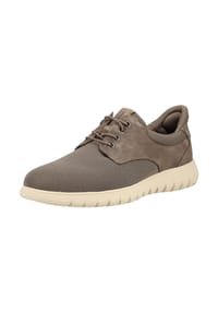 GEOX - Leder/Textil Sneaker - Taupe