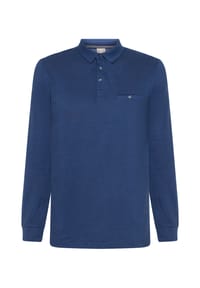 GALERIA - Poloshirt, Brusttasche, für Herren - 1 OATMEAL TAWNY
