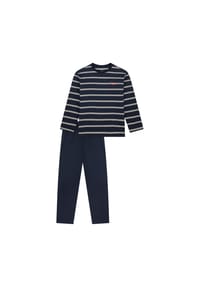 SCHIESSER - Schlafanzug Nightwear, Baumwolle, für Kinder - 804 NACHTBLAU