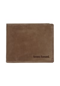 bruno banani - Geldbörse Echt Leder - cognac