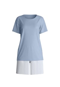 CALIDA - Damen Kurz-Pyjama Nightwear Xtra - aura blue