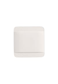 Villeroy & Boch Speiseteller quadratisch Manufacture Rock blanc - Manufacture - weiß