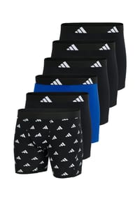 adidas - Long Short / Pant 6er Pack Active Flex Cotton - Blau