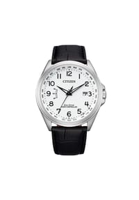 CITIZEN® RADIO CONTROLLED - Herrenuhr "CB0250-17A" - SILBER/SCHWARZ
