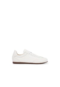 Kazar - Sneakers aus Leder mit geprägten Details - Off-white