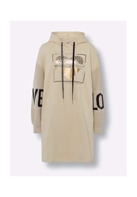 heine - Sweatkleid - sand