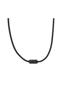 TOM TAILOR - Kette mit Anhänger für Jungen, Edelstahl - grau