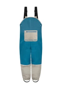 normani® - Kinder Regenhose mit Hosenträgern Twisp - Blau