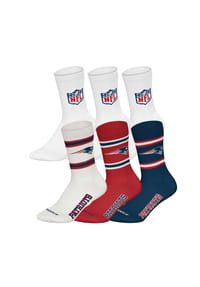 NFL - Unisex Socken, 6er Pack - NFL Teams, 6Pack Crew Socks, Football, Logo, Baumwollmischung - Atlanta Falcons/Mix