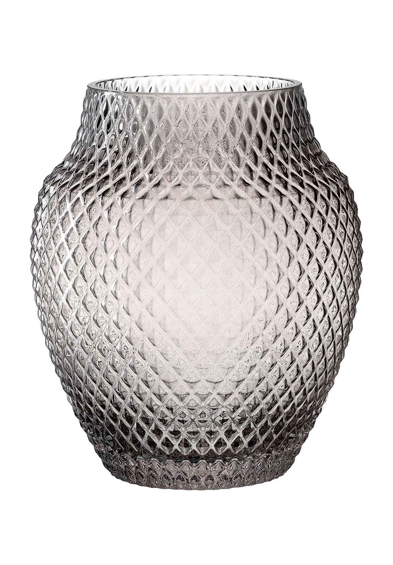 LEONARDO Vase, Glas, 22 cm POESIA
