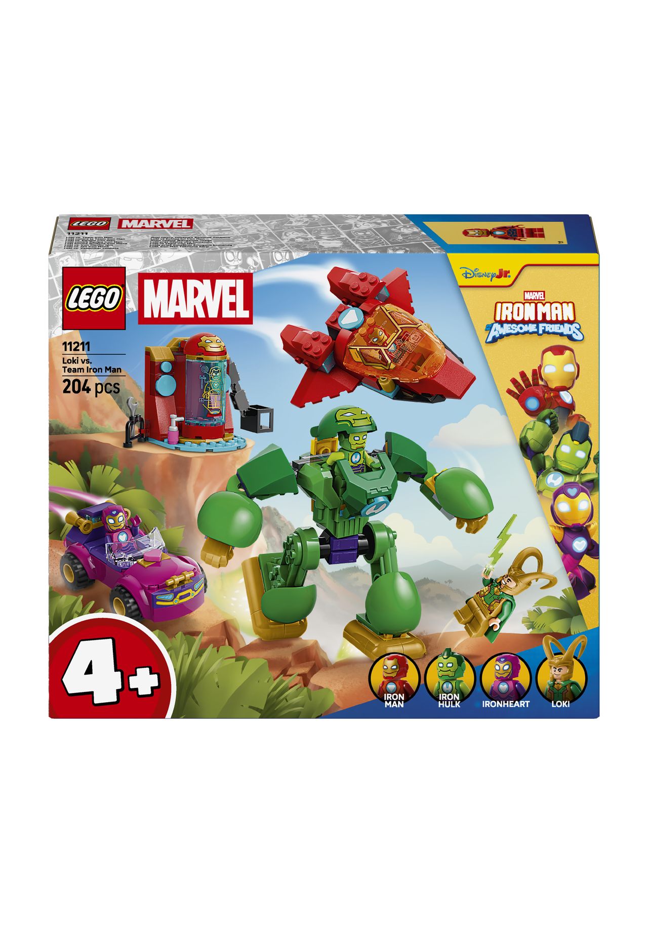 Lego Unisex Loki Vs. Team Iron Man 11211 - Bild 15