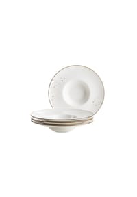 MÄSER Gourmetteller Set, Porzellan Pintar - Pintar - Beige / Blau