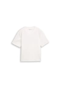DENIM TOM TAILOR - T-Shirt, Baumwolle, für Damen - 39512 WHITE RED