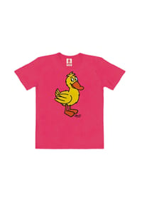 LOGOSHIRT® - T-Shirt Organic Kids Die Sendung mit der Maus - Ente - blue