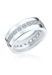 Rafaela Donata - Damen Ring aus 925/- Sterling Silber in Silber mit Zirkonia - silber