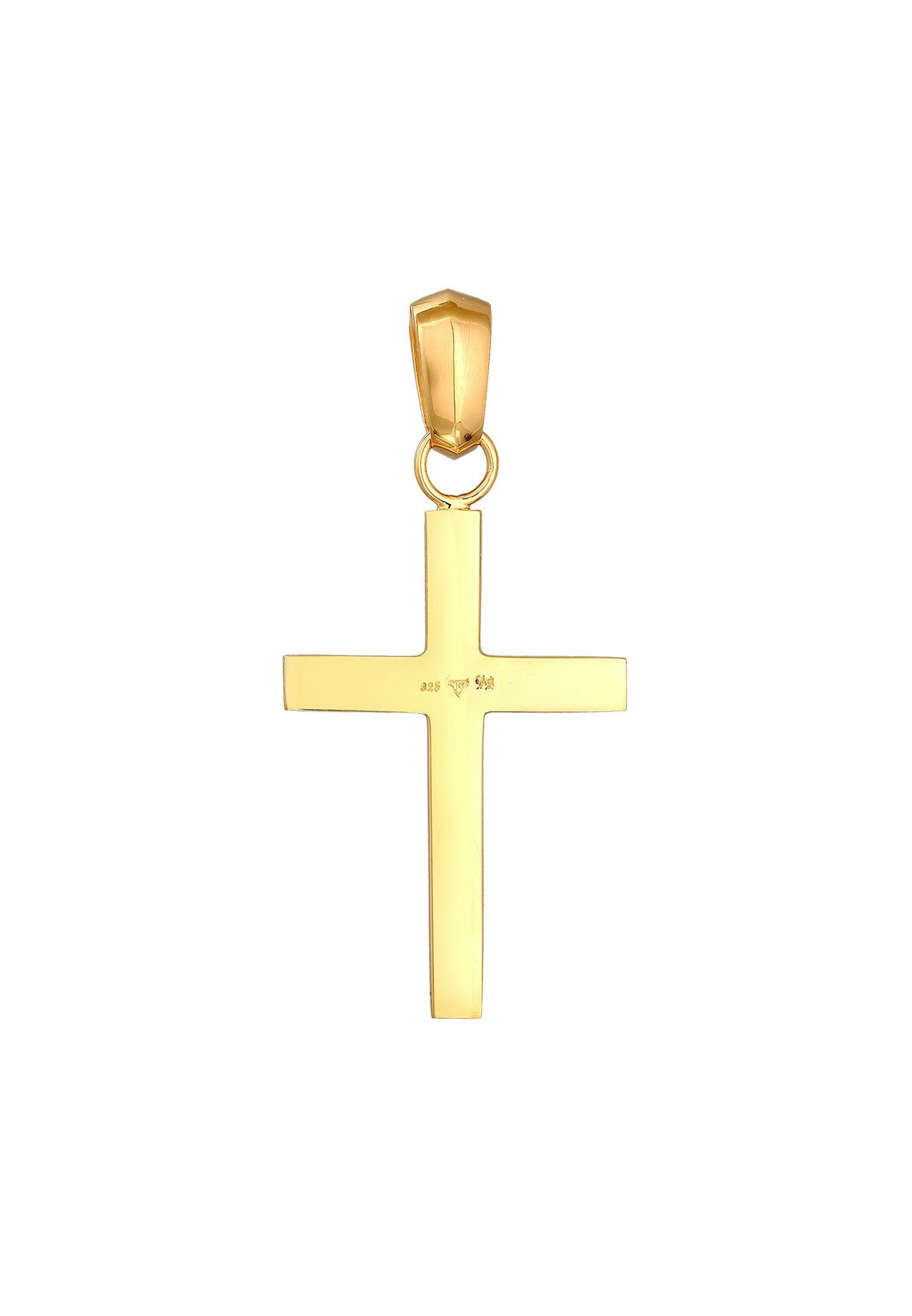 KUZZOÍ Anhänger Kreuz 925 GALERIA Silber Modern | Glaube Religion